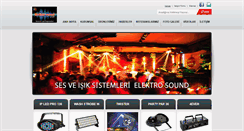 Desktop Screenshot of elektrosoundpro.com